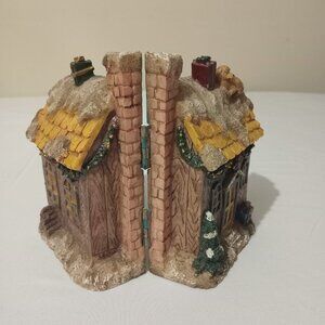 Vintage Christmas Village Openable Cottage House